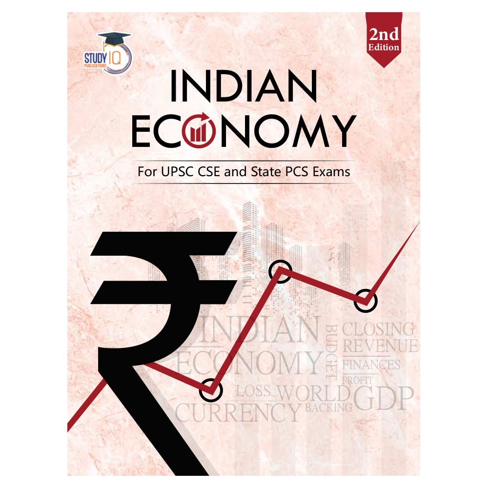 Indian Economy (English, Latest Edition) For UPSC 2025 CSE Prelims & Mains (Paperback, StudyIQ Publications)