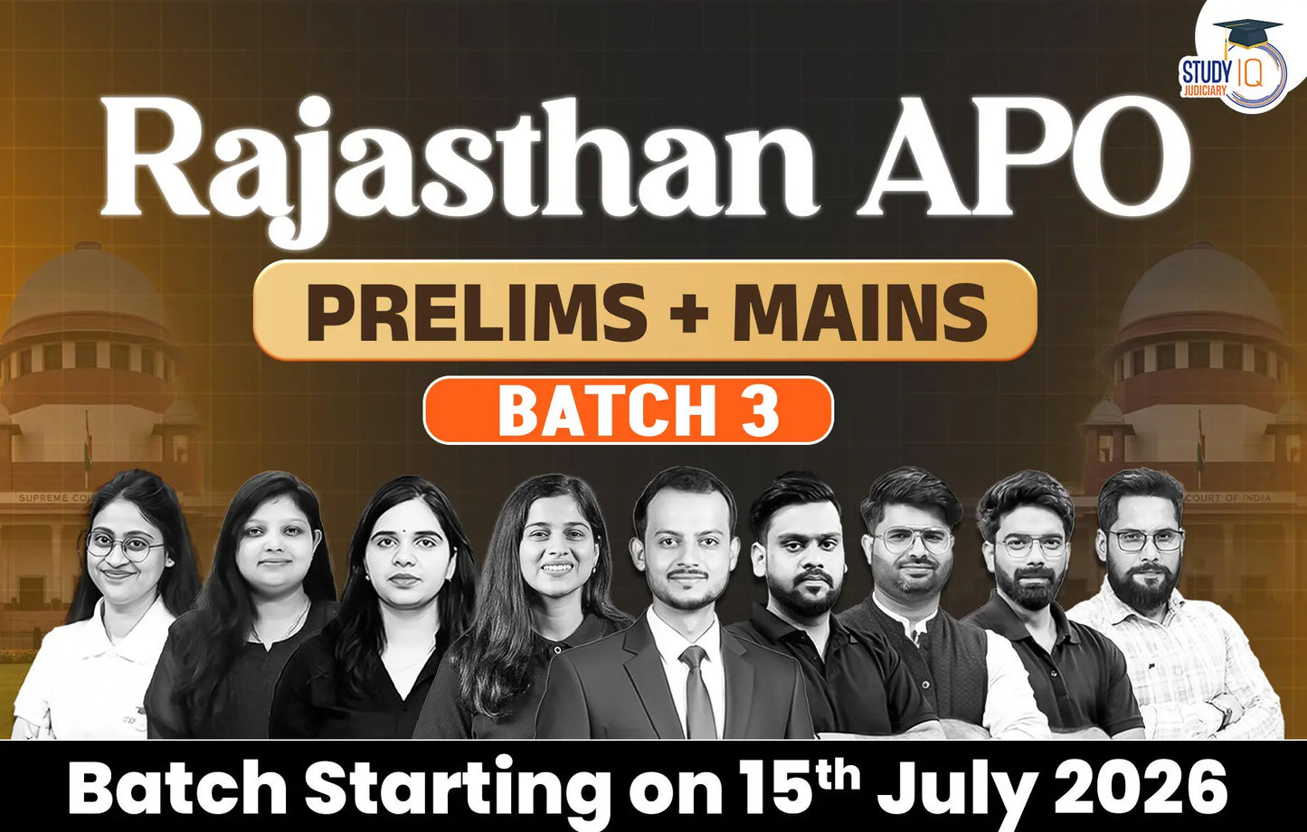 Rajasthan APO (Prelims + Mains) Batch 3