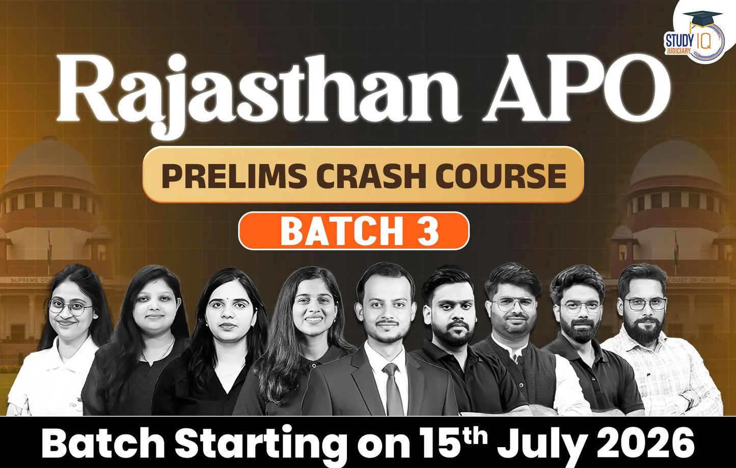 Rajasthan APO (Prelims Crash Course) Batch 3