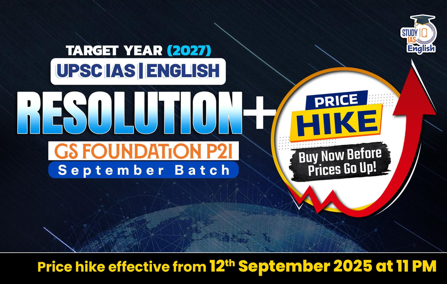 UPSC IAS Live GS P2I Foundation 2027 Long term Resolution+ September English Batch