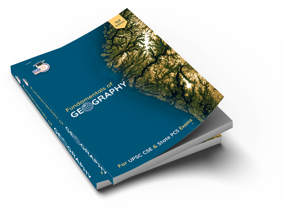 Fundamentals Of Geography For UPSC 2025 PCS Prelims & Mains Exams (Paperback, StudyIQ Publications)