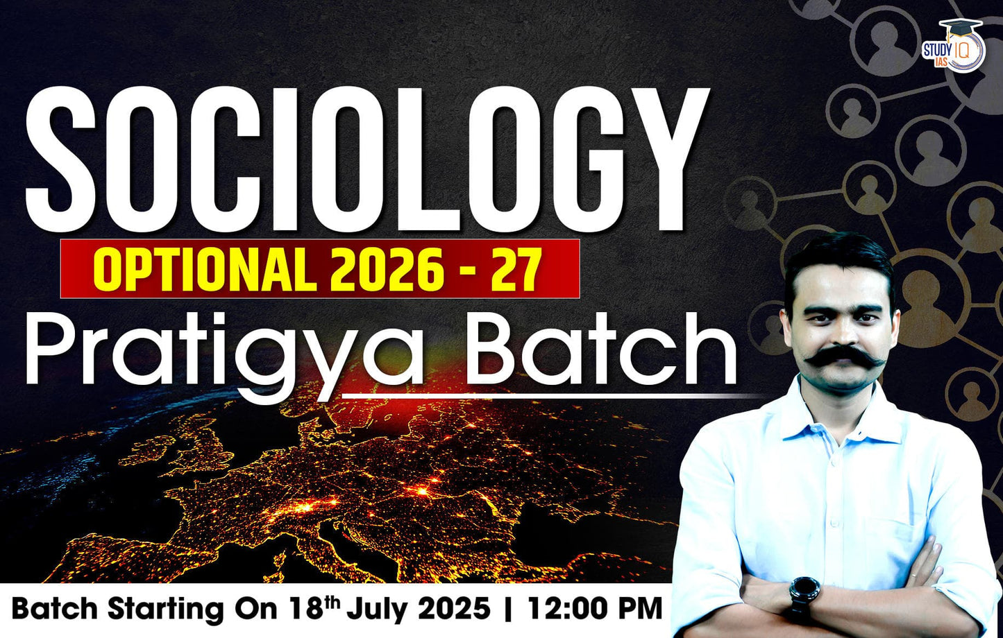 UPSC IAS (Mains) Sociology Optional Live 2026-27 (Comprehensive) Pratigya Batch By Divakar Bothra