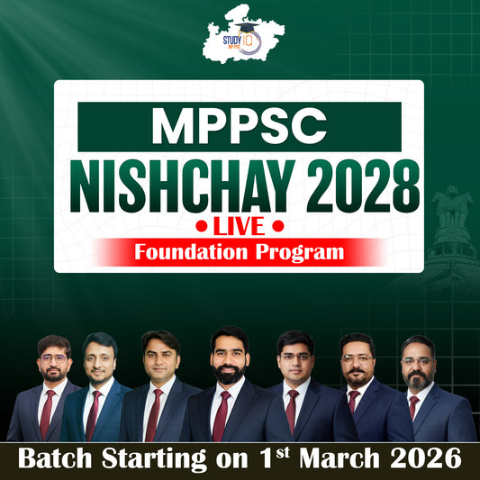 MPPSC Nishchay 2028 : 3 year Foundation Program