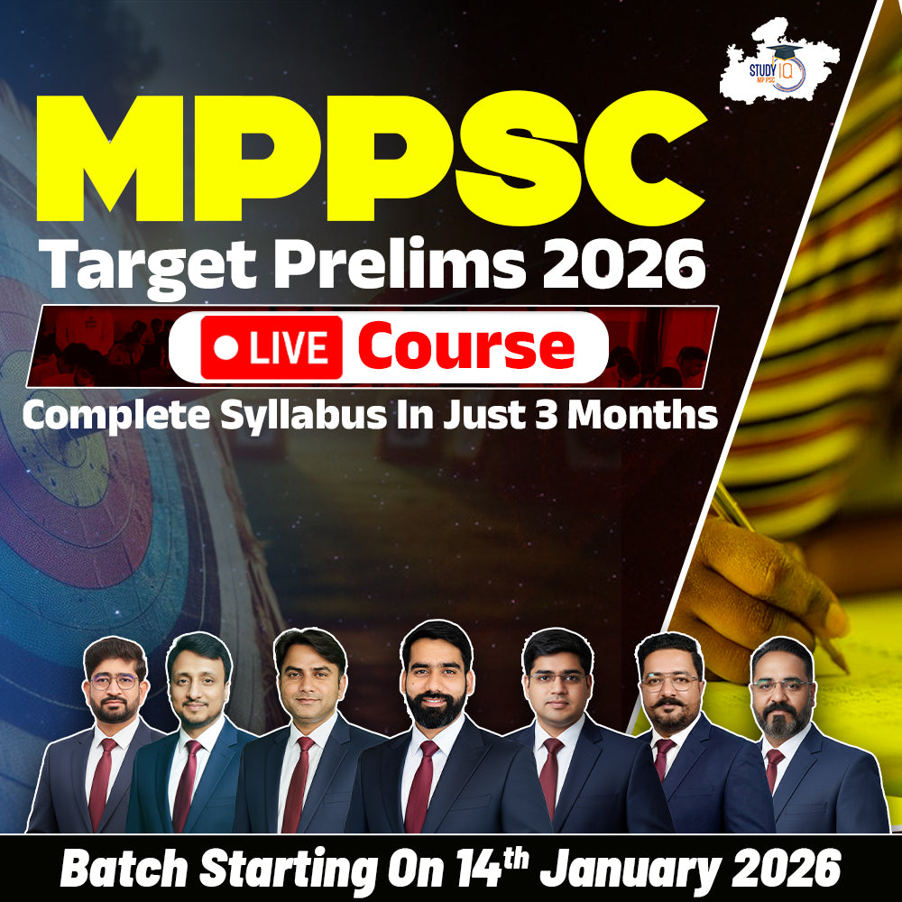 MPPSC Target Prelims Live Course 2026