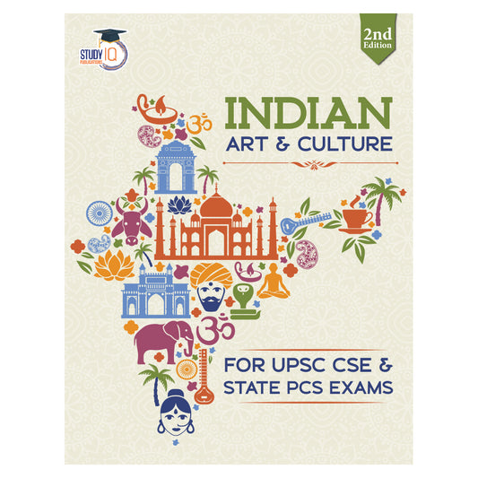 Indian Art And Culture (English, 2nd Edition) For UPSC 2025 CSE Prelims & Mains (Paperback, StudyIQ Publications)