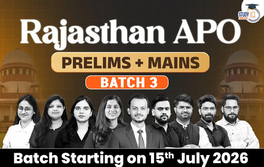 Rajasthan APO (Prelims + Mains) Batch 3