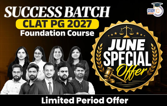Success Batch CLAT PG 2027 Foundation Course