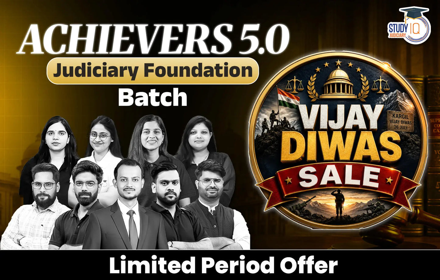Achievers Judiciary Live Foundation Batch 5 (Gold)
