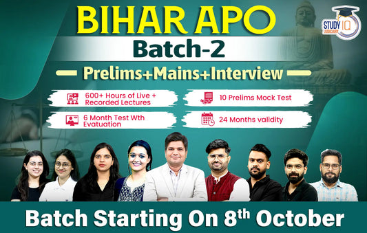 Bihar APO (Prelims+Mains+Interview) Batch 2