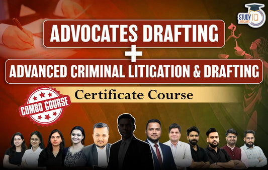 Advocates Drafting + Advanced Criminal Litigation & Drafting Combo Batch