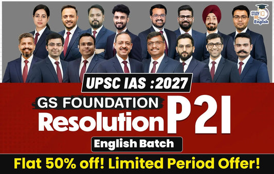 UPSC IAS Live GS P2I Foundation 2027 Resolution February Morning English Batch (Gold)