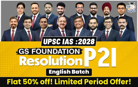 UPSC IAS Live GS P2I Foundation 2028 Resolution February Morning English Batch (Platinum)