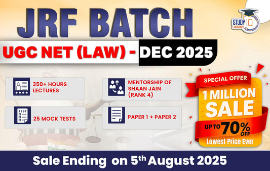 UGC Net Law (December 2025) | JRF Combo Batch