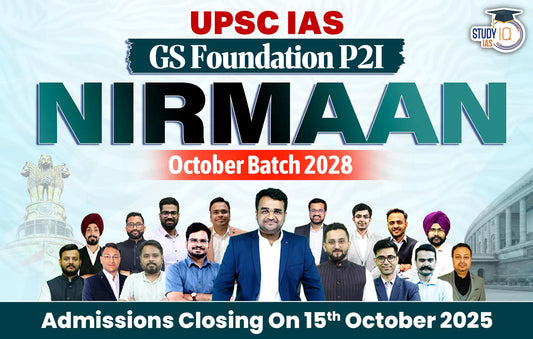 UPSC IAS Live GS P2I Foundation 2028 Nirmaan October Batch