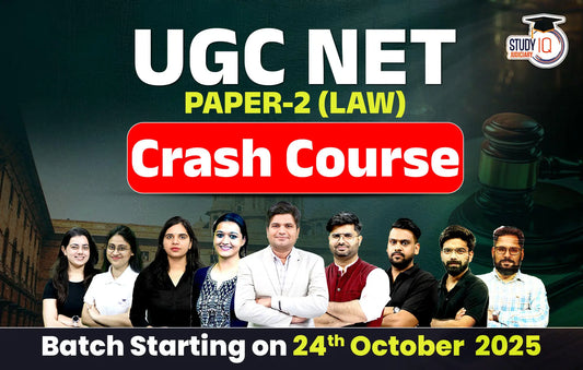 UGC NET Paper 2 (Law) Crash Course