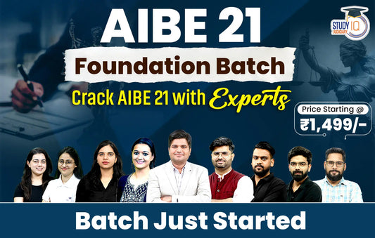 AIBE 21 Foundation Batch