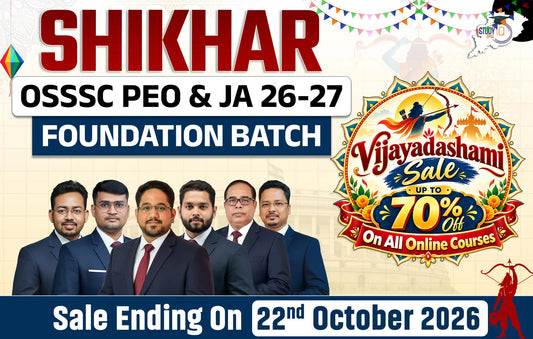 Shikhar: OSSSC PEO & JA 2026–27 Foundation Batch