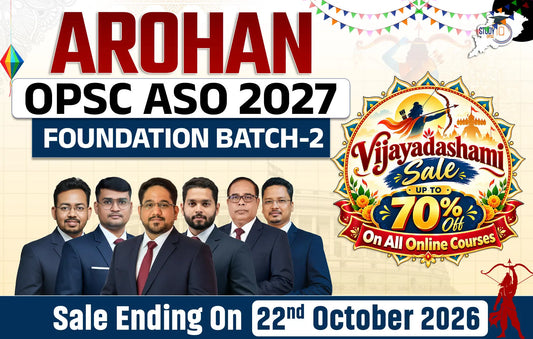 Arohan : OPSC ASO 2027 Foundation Batch