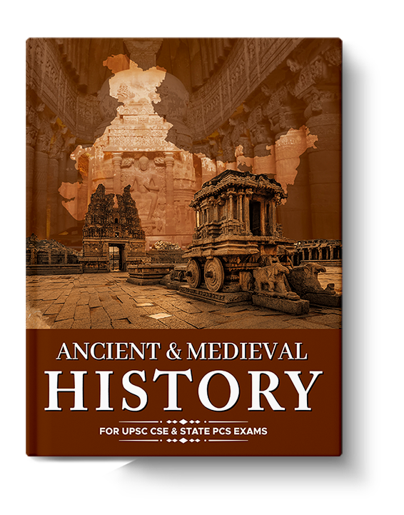 UPSC Ancient & Medieval History In English For CSE & State PCS Prelims & Mains Exams 2025  (Paperback, English, StudyIQ Publications)