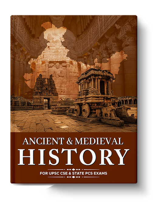 UPSC Ancient & Medieval History In English For CSE & State PCS Prelims & Mains Exams 2025  (Paperback, English, StudyIQ Publications)