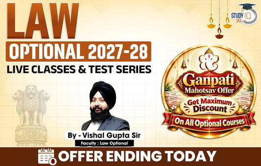 UPSC IAS (Mains) Law Optional Live 2027-28 September Batch By Vishal Gupta (Standard)