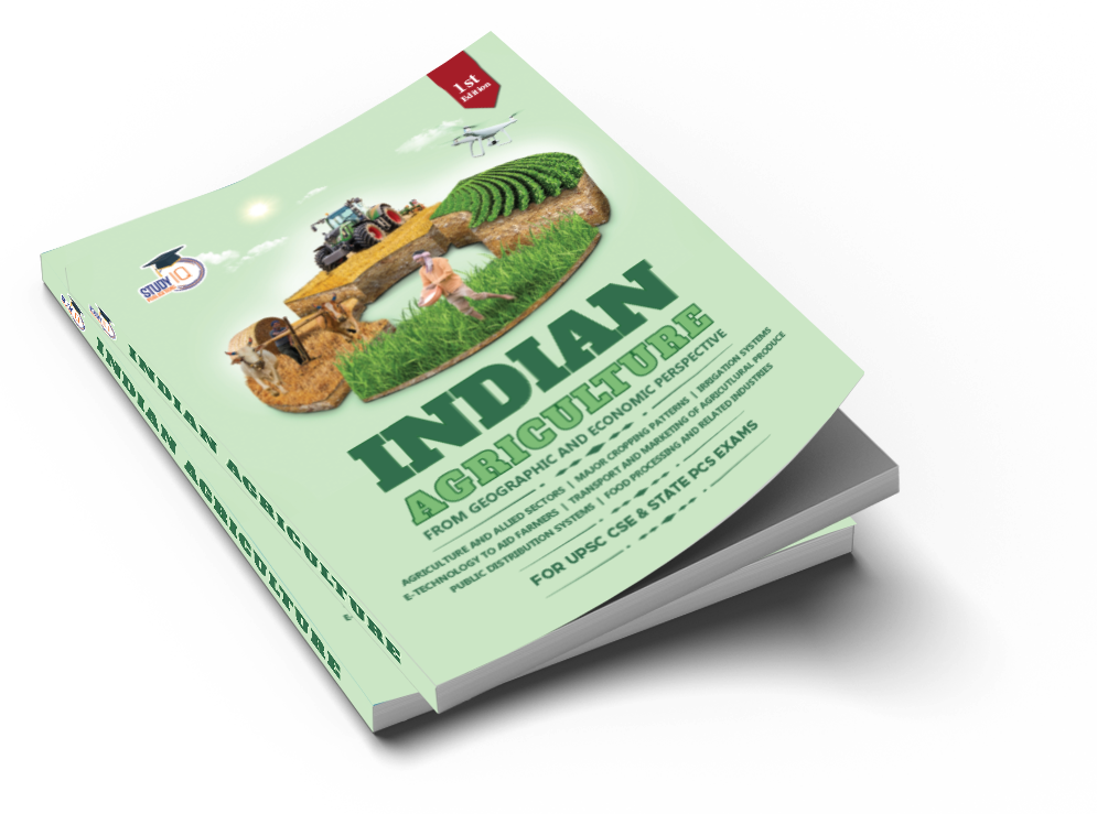 Indian Agriculture Book For UPSC 2025 CSE (Latest Edition)  (Paperback, StudyIQ Publications)