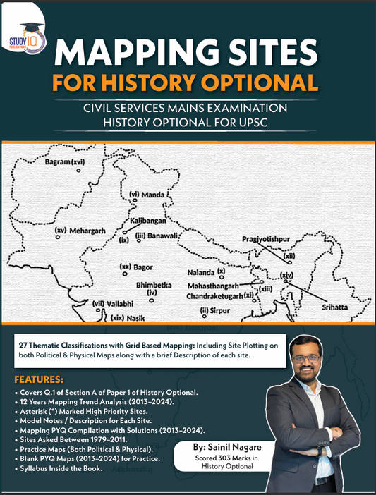 Mapping Sites for History Optional By Sainil Nagare (English Edition)