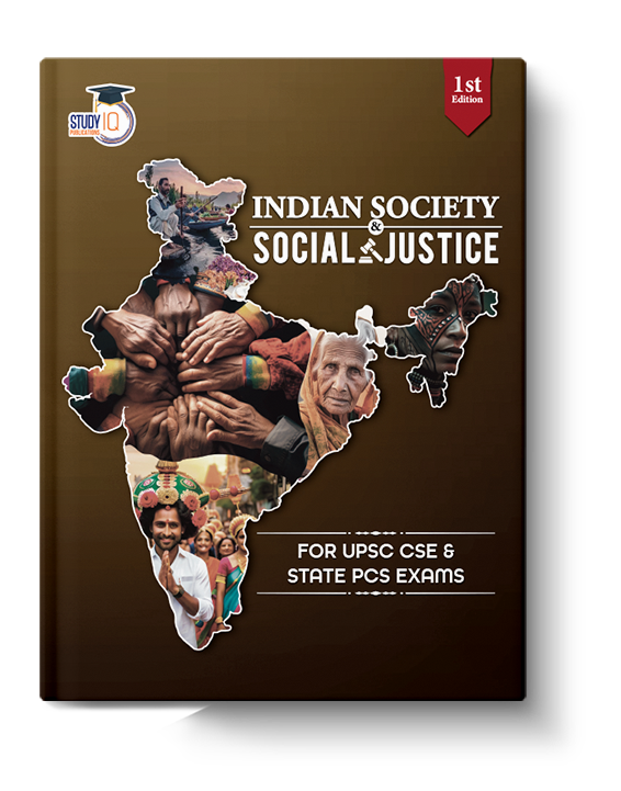 UPSC Book 2025 Society And Social Justice In English  (Paperback, English, StudyIQ Publications)