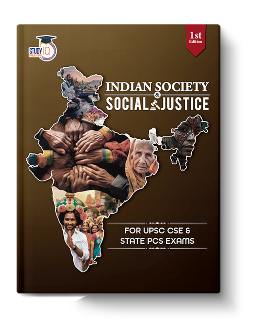 UPSC Book 2025 Society And Social Justice In English  (Paperback, English, StudyIQ Publications)