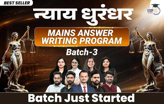 Nyaay Dhurandhar Mains Answer Writing Program Batch 3