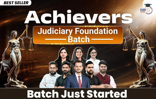 Achievers Judiciary Live Foundation Batch (Gold)